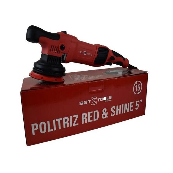 Imagem de Politriz Roto Orbital 21Mm Red E Shine 6 900W Sigma Tools 11