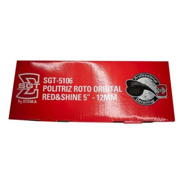 Imagem de Politriz Roto Orbital Red&Shine 5''12mm Sgt5106 Sigma 220v