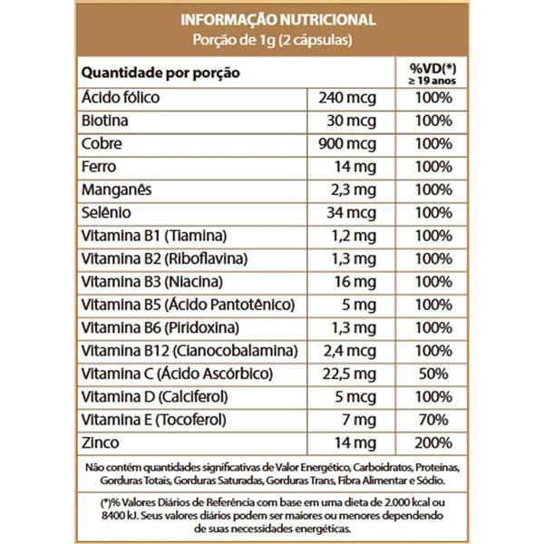 Imagem de Polivitamínico AZ - 60 Cápsulas - Gold Lab - GoldLab