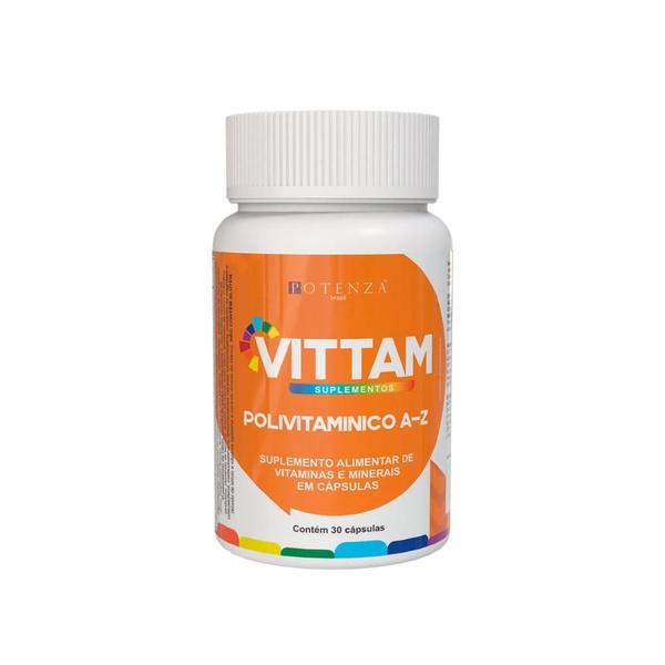 Imagem de Polivitamínico AZ Multivitamínico Vitamina B12 Vittam 30 cápsulas