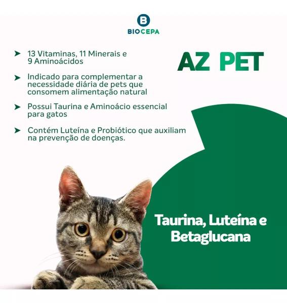 Imagem de Polivitamínico Cães E Gatos Suplemento 30caps 900mg Vitamina