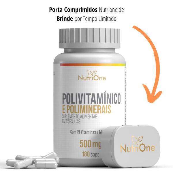 Imagem de Polivitamínico Completo 180 Cápsulas - Nutrione