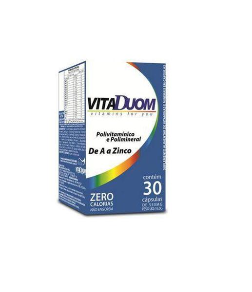 Imagem de Polivitamínico de A a Zinco VitaDuom 30 Cápsulas - Duom