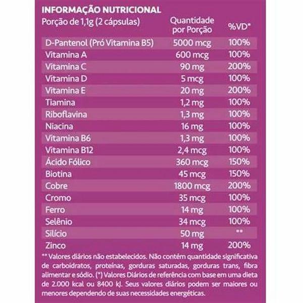 Imagem de Polivitamínico Hairskin &amp Nails Maxinutri - 90 cápsulas