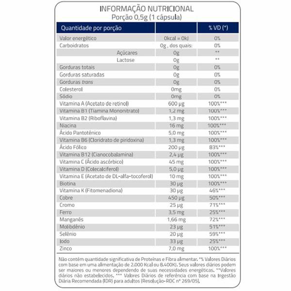 Imagem de Polivitamínico Homem Catarinense Pharma 60 cps