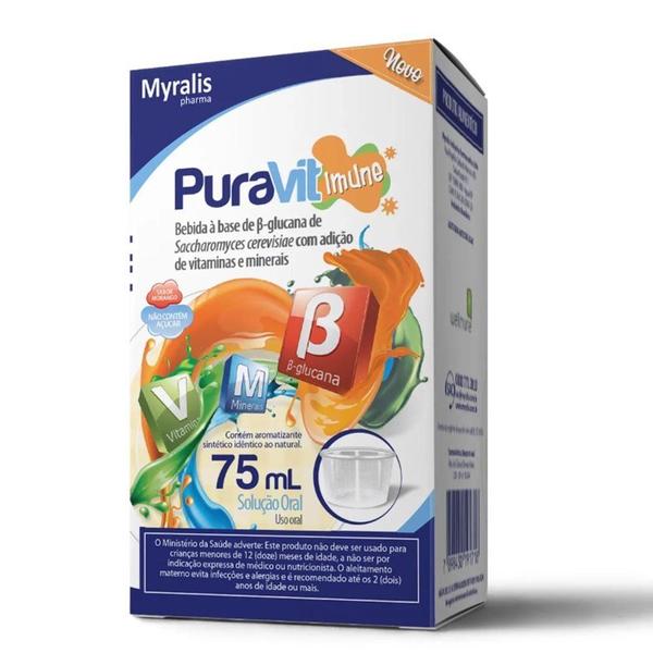 Imagem de Polivitamínico Puravit Imune 75ml + Dosador