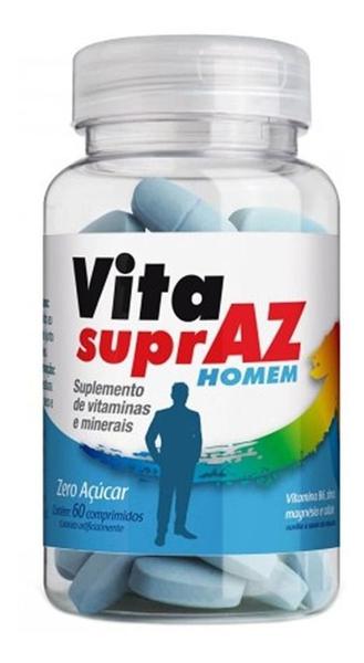 Imagem de Polivitaminico Vita Supraz Homem 60compr - Zero Açúcar