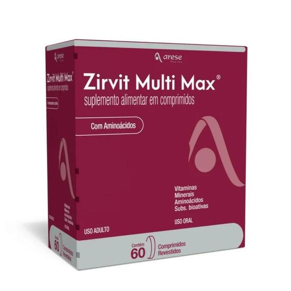 Imagem de Polivitamínico Zirvit Multi Max 60 comprimidos