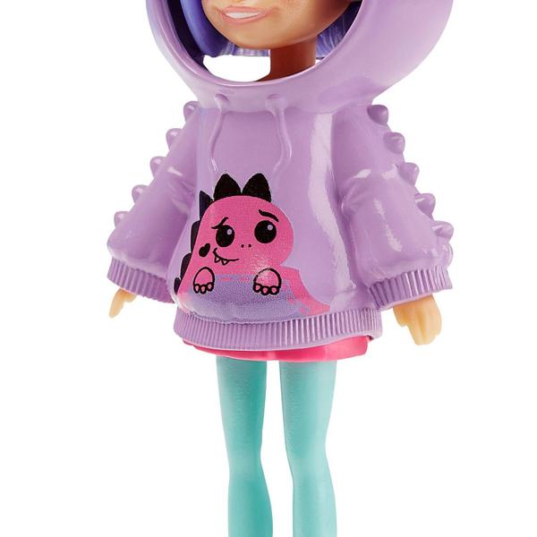 Imagem de Polly Pocket Boneca Amigos Na Moda Dinossauro - Mattel