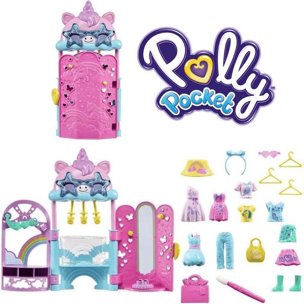 Imagem de Polly Pocket Boutique de Moda 19 Peças 4+ HKW09 Mattel