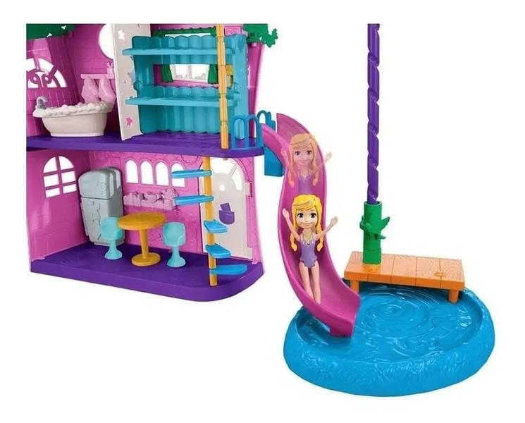 Imagem de Polly Pocket Casa do Lago Com Boneca E Acessórios - Mattel