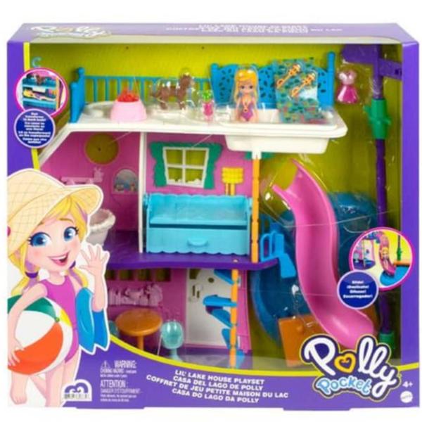 Imagem de Polly Pocket Casa Do Lago Da Polly Mattel - 887961806656