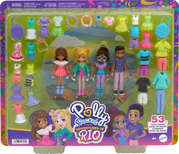 Imagem de Polly Pocket Conjunto Aventuras no Rio Mattel HWP23