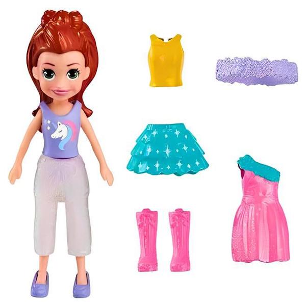 Imagem de Polly Pocket Conjunto De Moda Pequeno HNF50 Mattel