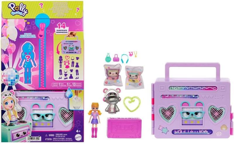 Imagem de Polly Pocket Conjunto Festa Discoteca Mattel HRD65