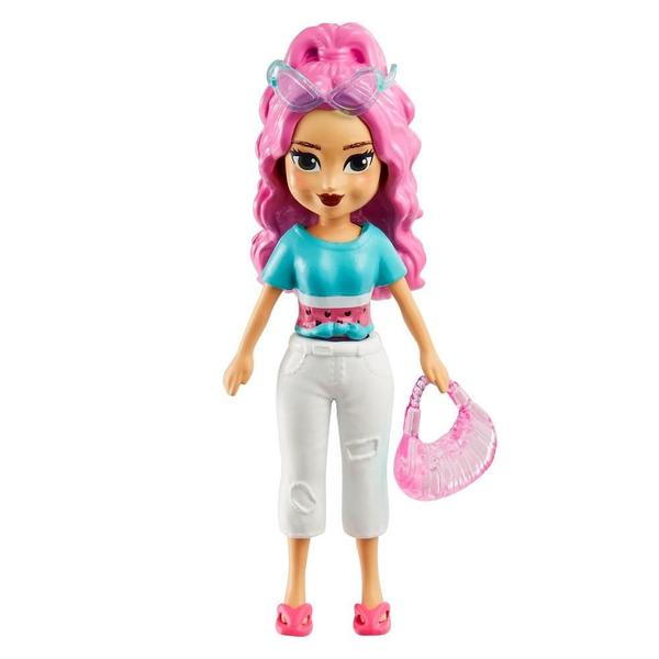 Imagem de Polly Pocket Conjunto Moda Diversão Praia Tropical - Mattel