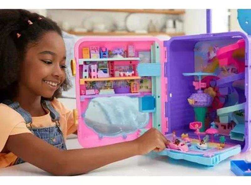 Imagem de Polly Pocket Conjunto Pollyville Resort Roll Away - Mattel hkv43