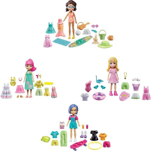 Imagem de Polly Pocket - Conjunto Super Kit de Moda Aquático - Mattel