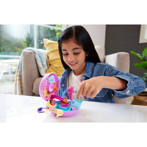 Imagem de Polly Pocket Estojo Boia de Unicórnio com Boneca - Mattel