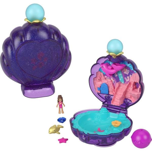 Imagem de Polly Pocket Estojo da Conchita Morada Bahía Mágica - Mattel