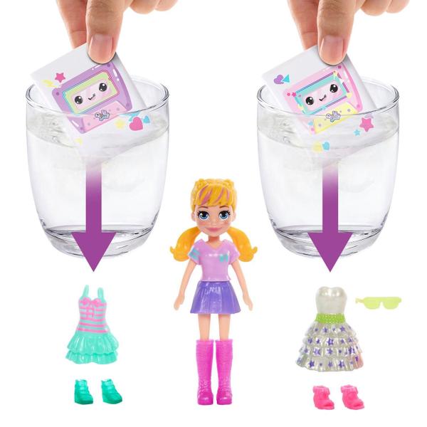 Imagem de Polly Pocket Festa Discoteca Fashion Reveal - Mattel