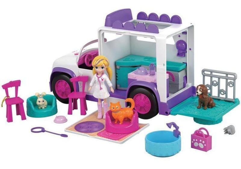 Imagem de Polly Pocket Hospital Móvel Dos Bichinhos Com Acessórios