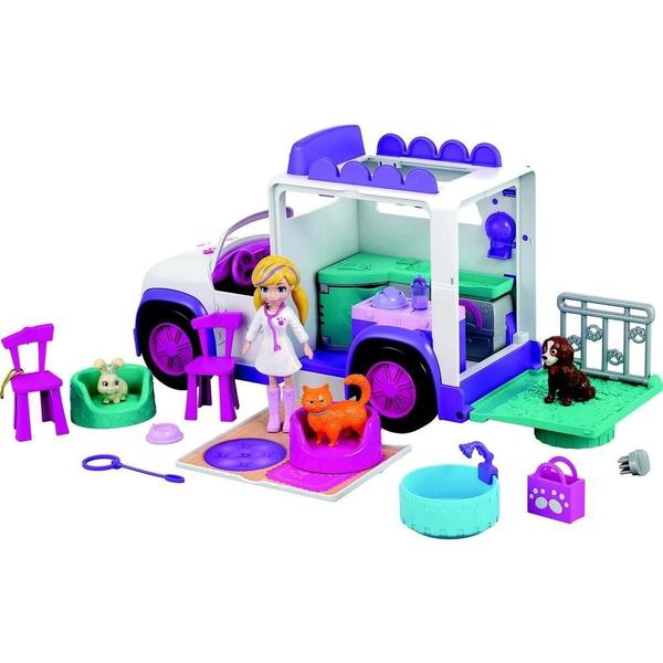 Imagem de Polly Pocket! Hospital Móvel dos Bichinhos  - Mattel