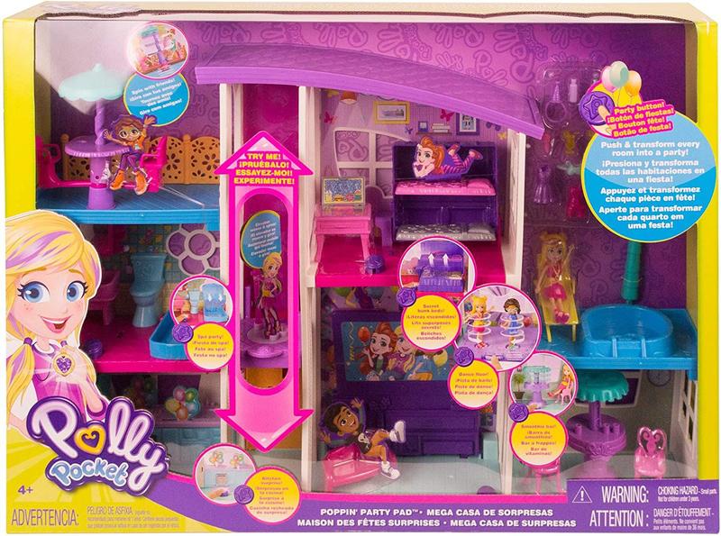 Imagem de Polly Pocket Mega Casa de Supresas - Mattel GFR12