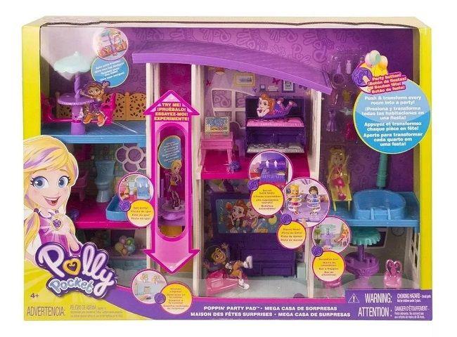 Imagem de Polly Pocket Mega Casa De Surpresas - Mattel