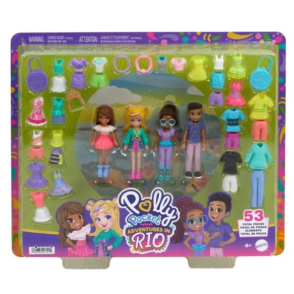 Imagem de Polly Pocket Moditas Aventuras no Rio - Mattel