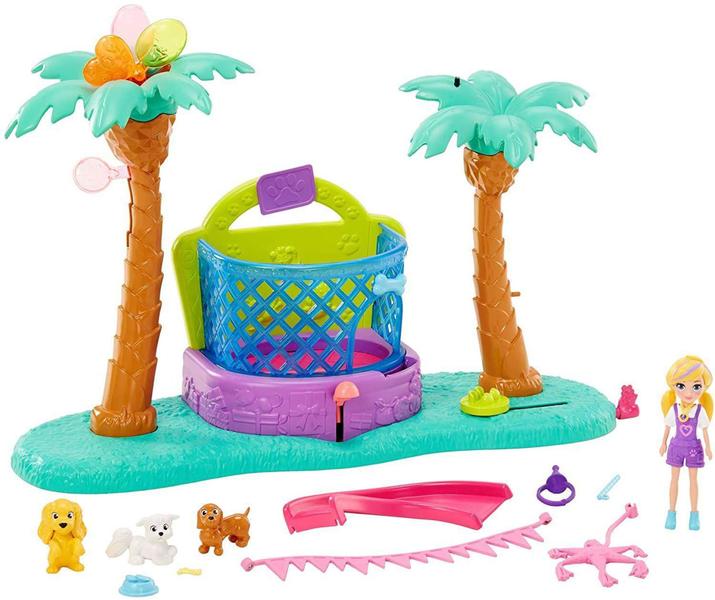 Imagem de Polly Pocket Parque de Diversões dos Cachorrinhos - Mattel GWD80