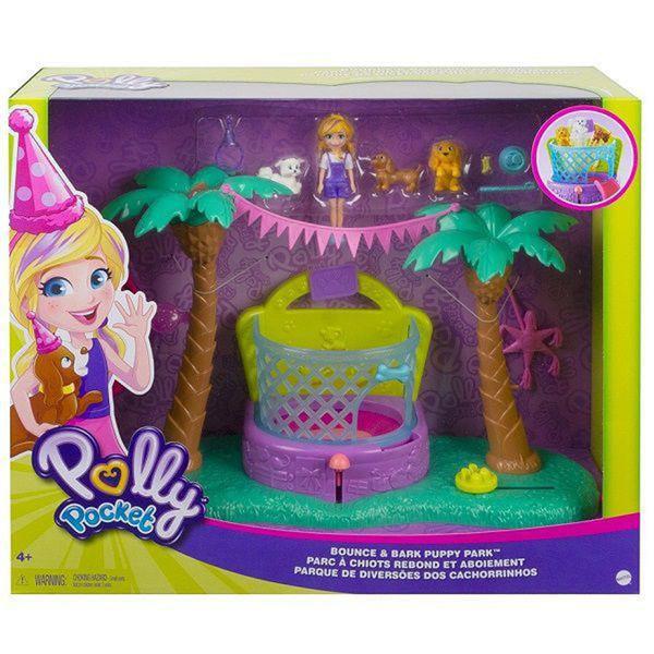 Imagem de Polly Pocket Playset Parque de Diversoes dos Cachorrinhos Mattel GWD80