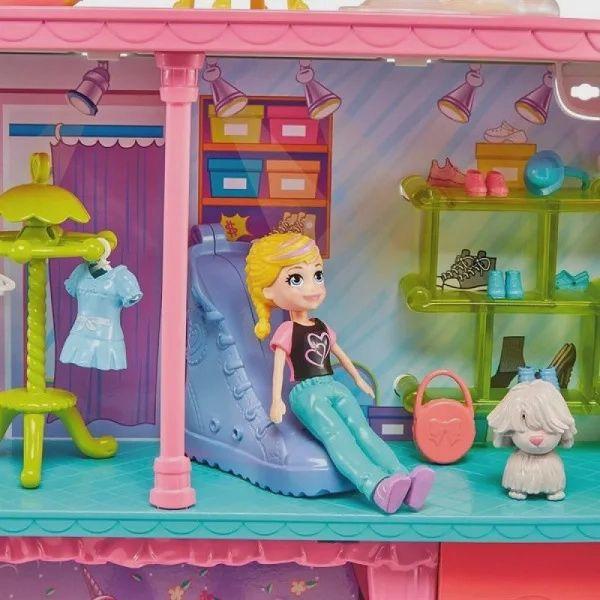 Imagem de Polly Pocket Playset Shopping Doces Surpresas Mattel HHX78