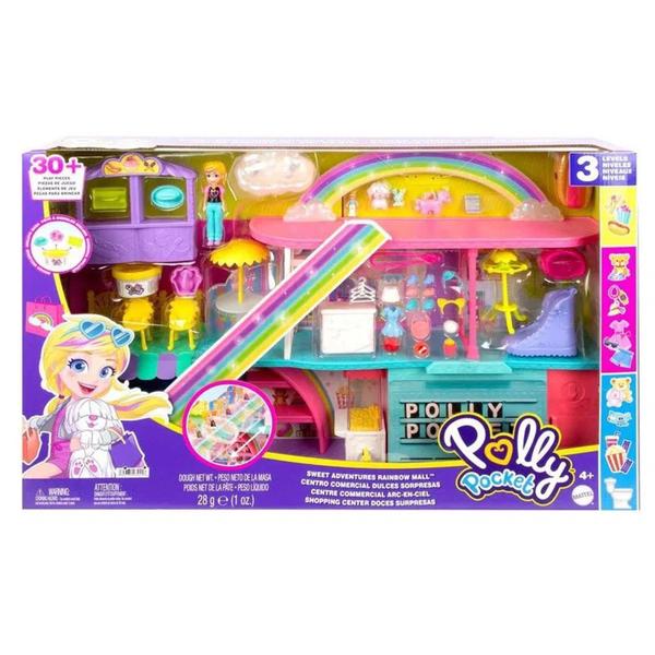 Imagem de Polly Pocket Playset Shopping Doces Surpresas Mattel HHX78