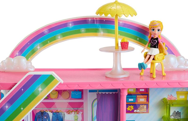 Imagem de Polly Pocket Playset Shopping Doces Surpresas Mattel HHX78