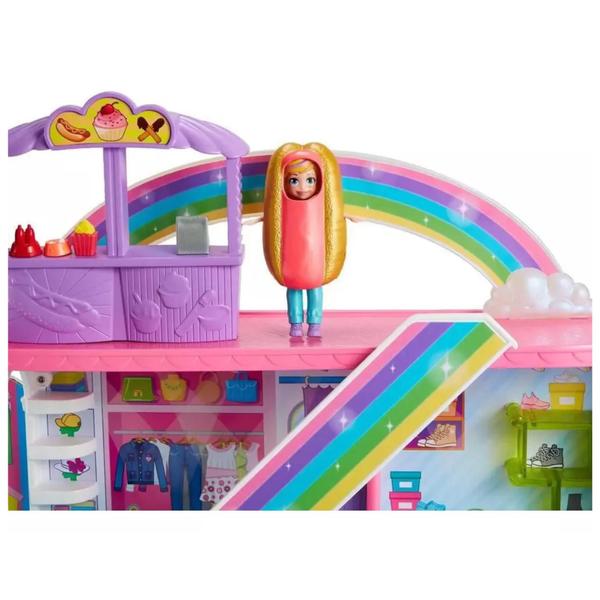 Imagem de Polly Pocket Playset Shopping Doces, Surpresas Multicolorido - 194735079216