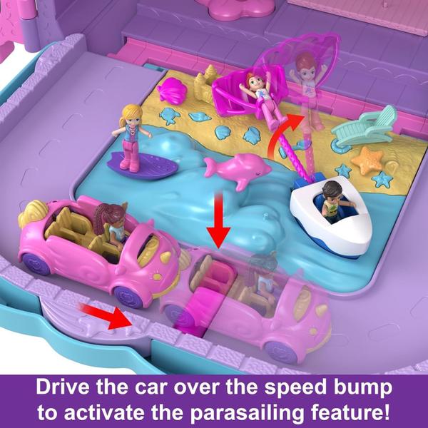 Imagem de Polly Pocket  Pollyville Resort Roll Away