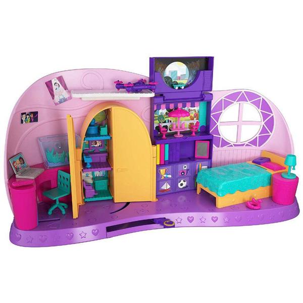 Imagem de Polly Pocket Quarto Transformável Da Polly FRY98 - Mattel