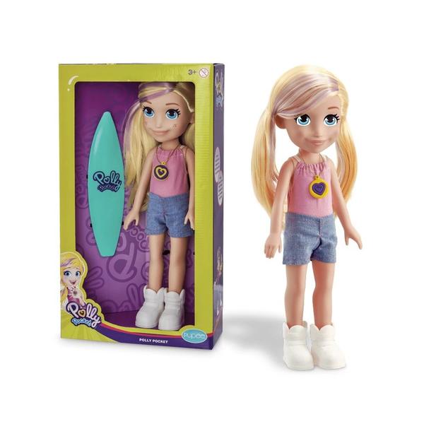 Imagem de Polly Pocket  Surf Original Boneca Com Acessórios