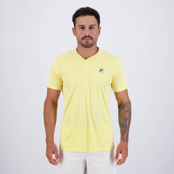 Imagem de Polo Fila Player F-Box Basic Amarelo