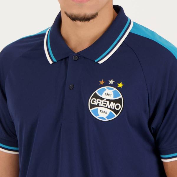 Imagem de Polo Grêmio Paul Marinho e Turquesa