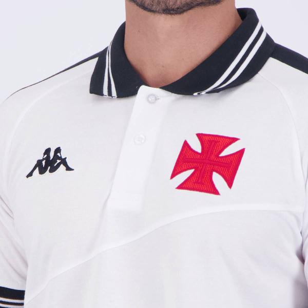 Imagem de Polo Kappa Vasco Inserts Branca