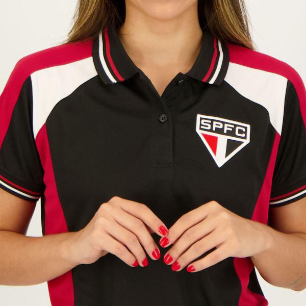 Imagem de Polo São Paulo Winner Feminina Preta