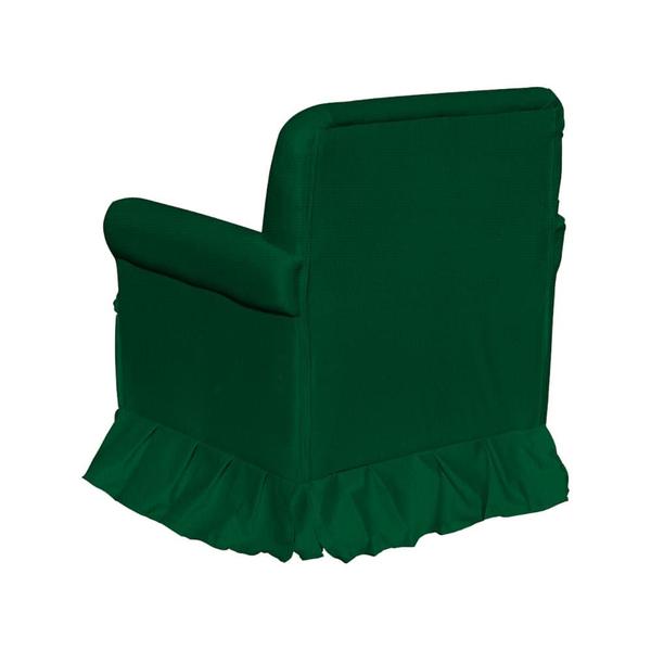 Imagem de Poltrona Amamentação Laura Suede Verde - Belliv Decor