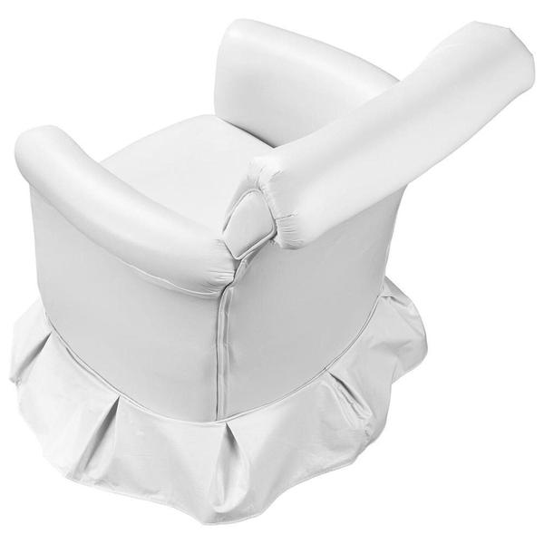 Poltrona de Amamentação Nana com Balanço e Puff Branco - VAMFER ESTOFADOS Imagem de Poltrona de Amamentação Nana com Balanço e Puff Branco