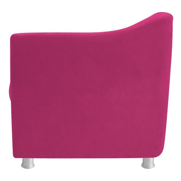 Imagem de Poltrona Decorativa Babel Suede Pink - KDAcanto Móveis