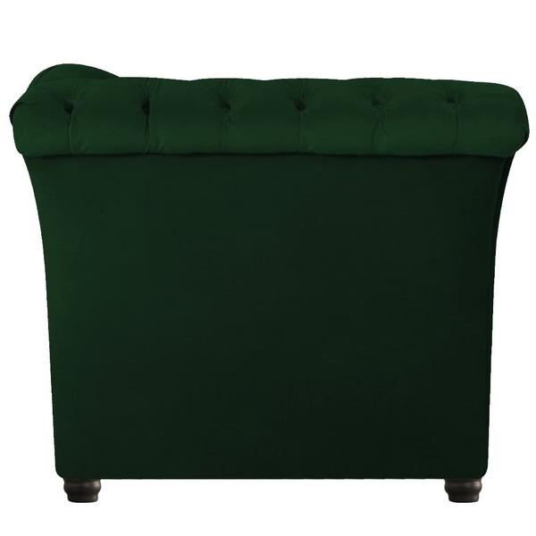 Imagem de Poltrona Decorativa Chesterfield Sofia Suede Verde Capitonê - Amarena Móveis