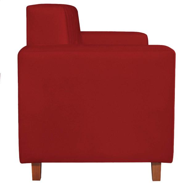 Imagem de Poltrona Decorativa Denver Corano Vermelho - Amarena Móveis