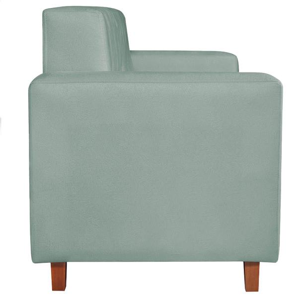 Imagem de Poltrona Decorativa Denver Suede Azul Tiffany - ADJ Decor