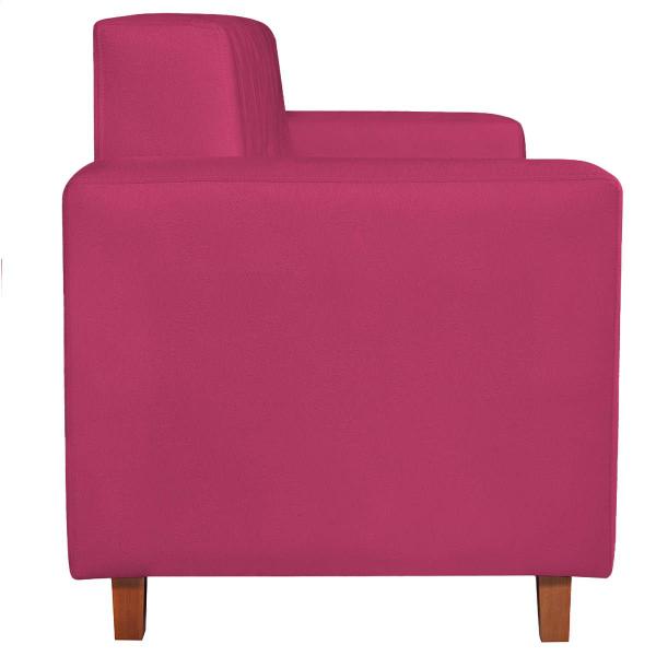 Imagem de Poltrona Decorativa Denver Suede Pink - Doce Sonho Móveis